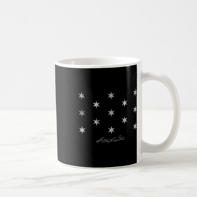 George Washington Headquarter Flag Independence Da Coffee Mug (Right)