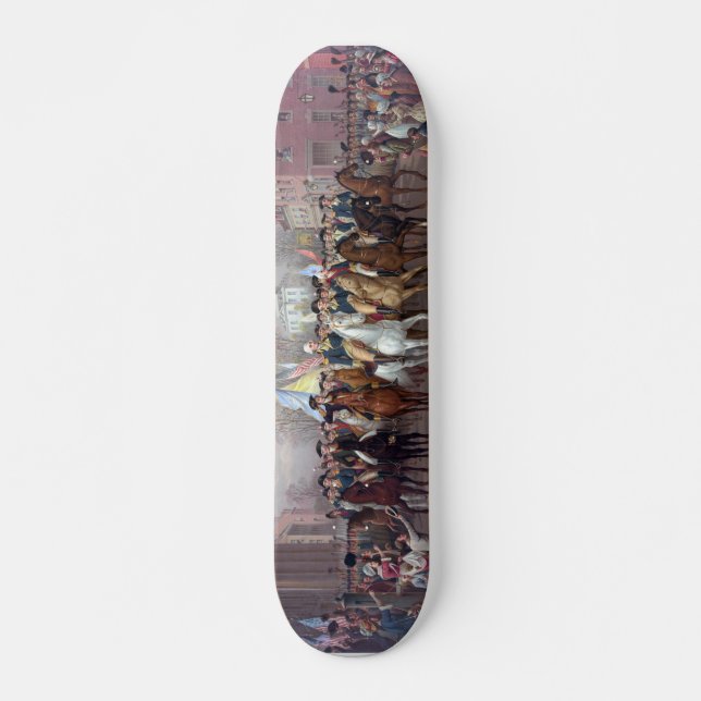 George Washington in New York skateboard (Front)