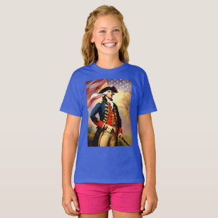 George Washington in war attire T-Shirt