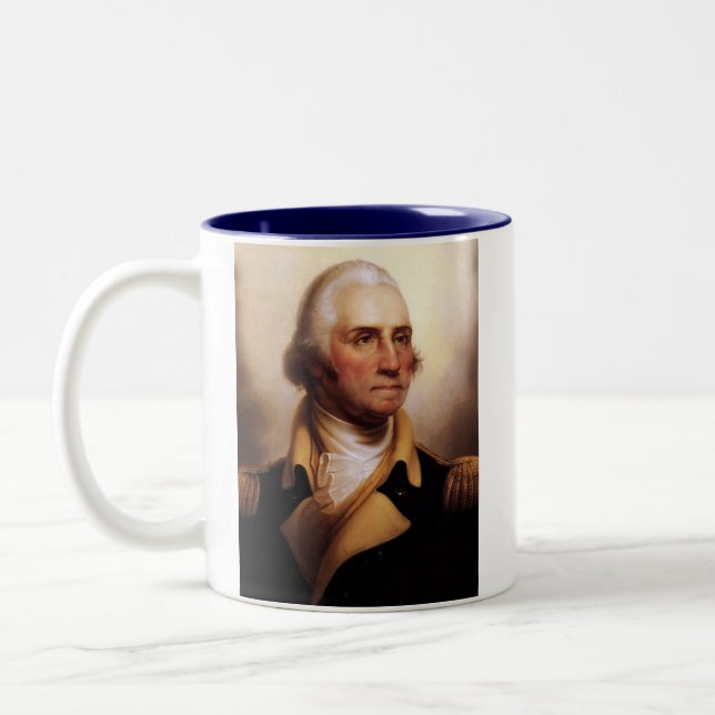 George Washington Iowa Tea Party Mug (Left)