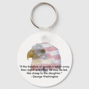 George Washington Key Ring