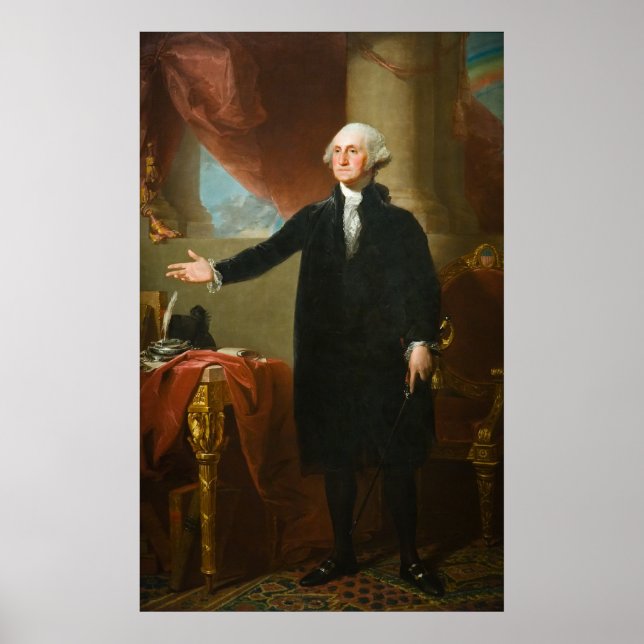 George Washington "Lansdowne" Portrait Poster (Front)