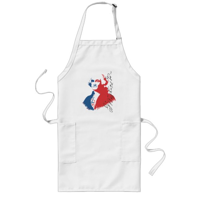 George Washington Long Apron (Front)