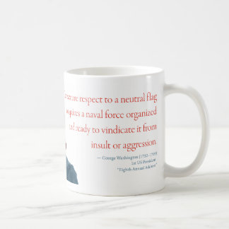 George Washington Mug #12 "Naval Force"