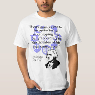 George Washington On Religion In Government T-Shirt