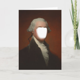 George Washington Photobooth Place A Face Template