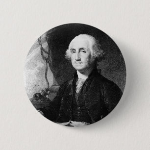 George Washington Portrait button