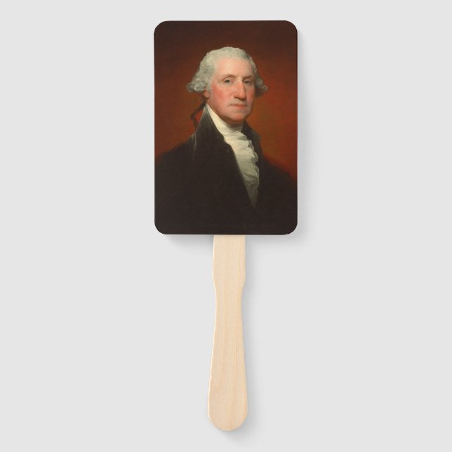 George Washington Portrait Hand Fan (Front)