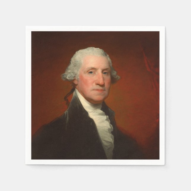 George Washington Portrait Napkin (Front)