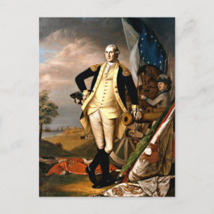 George Washington, portrait of the first president Postcard