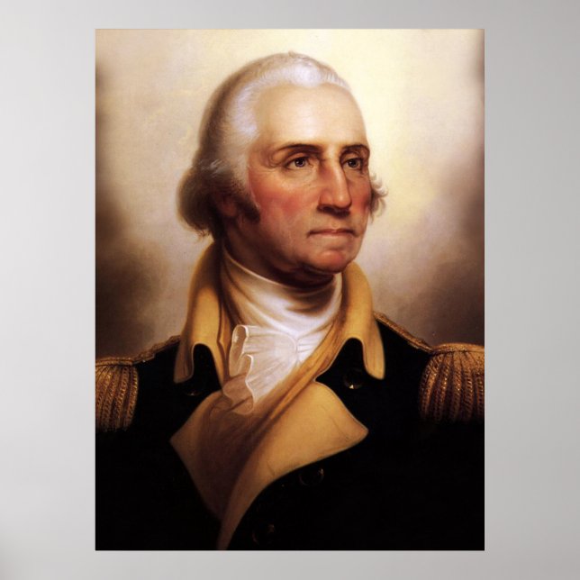 George Washington Portrait Poster Colossal Size (Front)