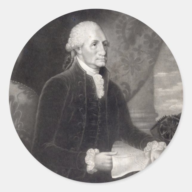 George Washington Portrait stickers (Front)