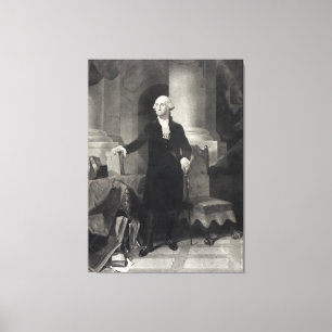 "George Washington Portrait" wrapped canvas print