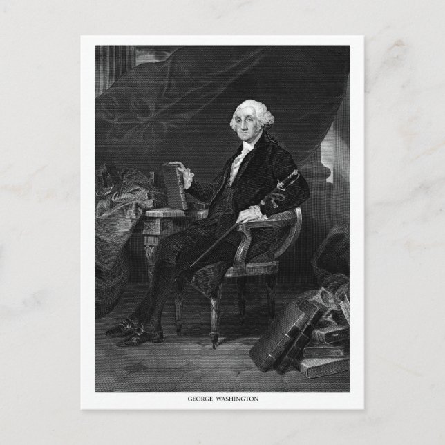 George Washington Postcard (Front)