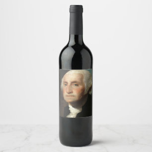 George Washington President Wine Label