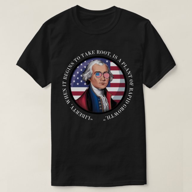 George Washington - Quote T-Shirt (Design Front)