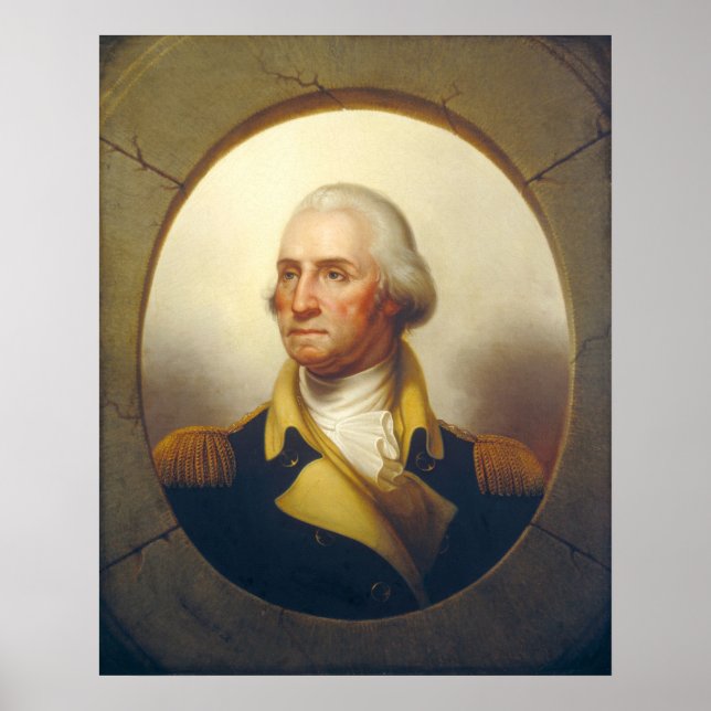 George Washington, Rembrandt Peale Fine Art Poster (Front)