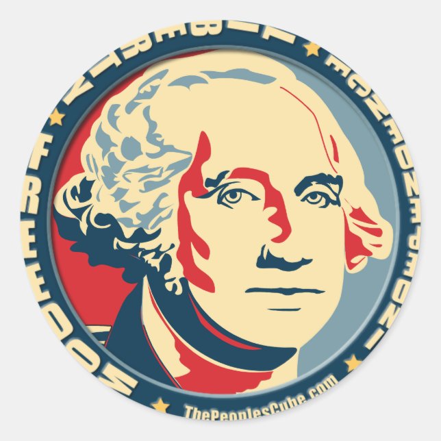 George Washington - Revolution: OHP Sticker (Front)