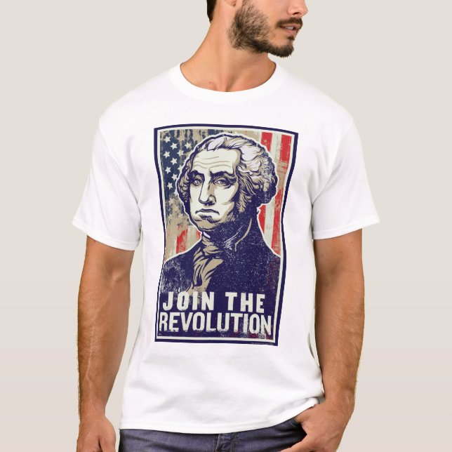 George Washington Revolution T-Shirt (Front)