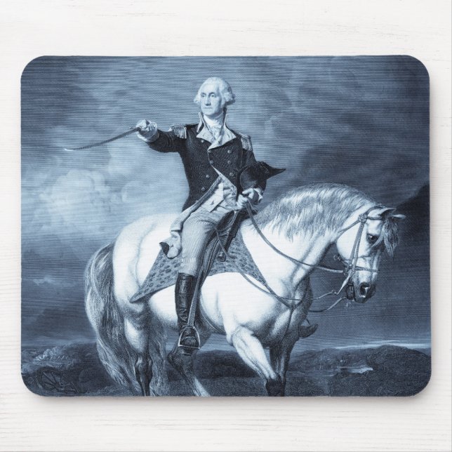 George Washington Salute mousepad (Front)
