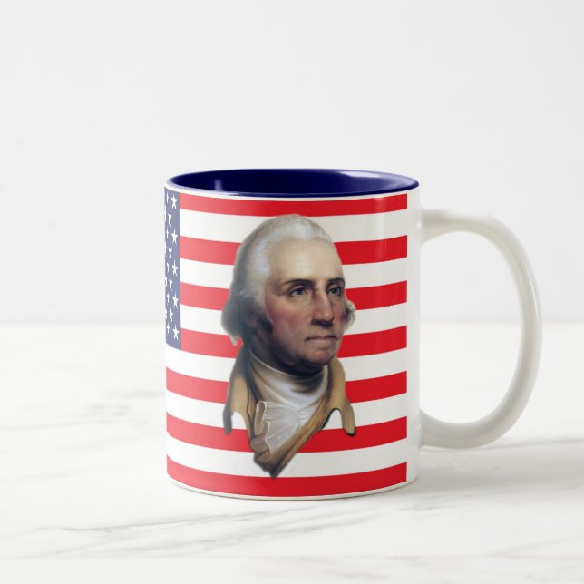George Washington Vermont Tea Party Mug (Right)