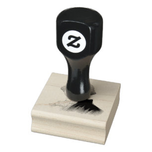 George Washington Vintage Portrait Painting Rubber Stamp