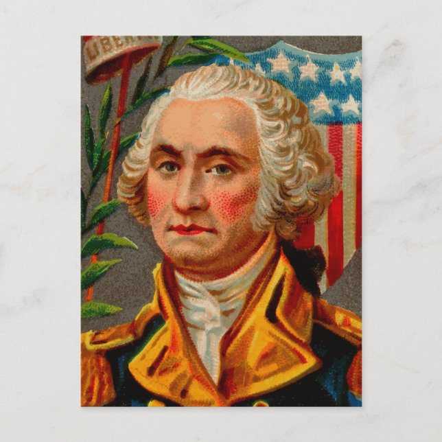 George Washington Vintage Postcard (Front)