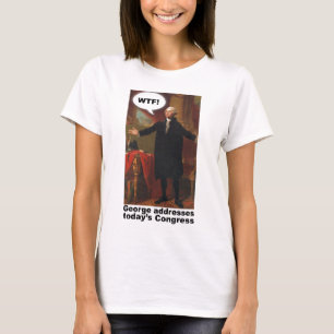 George Washington WTF(with caption) Women's Shirt