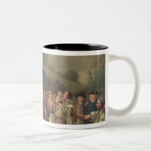 George Whitefield preaching Two-Tone Coffee Mug