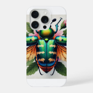 Georgeana beetle dorsal view 210824IREF231 - Water iPhone 15 Pro Case