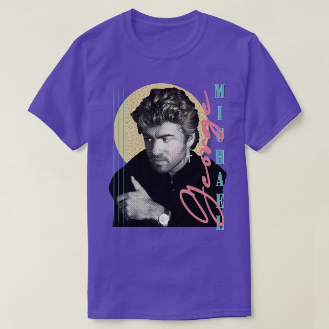 GeorgeFaded Vintage Look Design T-Shirt (Design Front)