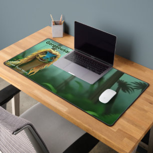 Georgeousaurus Blonde Dinosaur Desk Mat