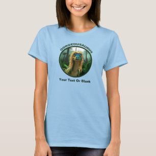 Georgeousaurus Blonde Dinosaur T-Shirt