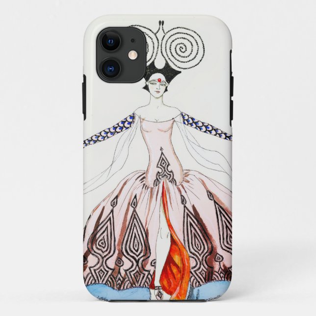 Georges Barbier Art Deco Fashion iPhone 5 Case (Back)