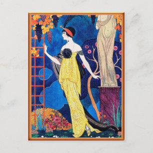 Georges Barbier - Cover of Les Modes Magazine Postcard