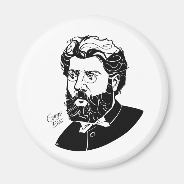 Georges Bizet Magnet (Front)