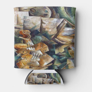 Georges Braque Violin and Palette Can Cooler