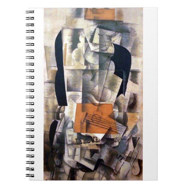 Georges Braque Woman with a Guitar Notebook (Front)