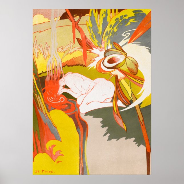 Georges de Feure Vintage  Poster (Front)