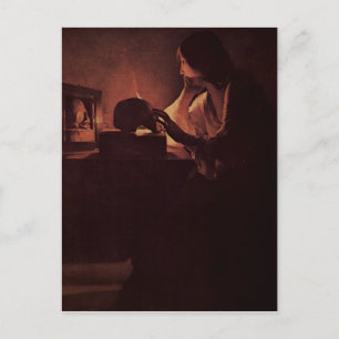 Georges de La Tour Art Postcard