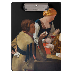 Georges de la Tour - Cheat with Ace of Diamonds Clipboard