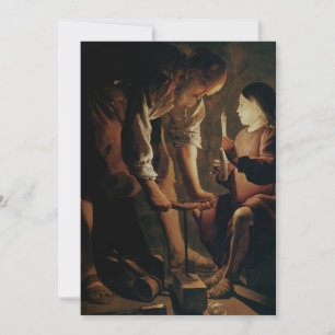 Georges de La Tour - Joseph the Carpenter Invitation