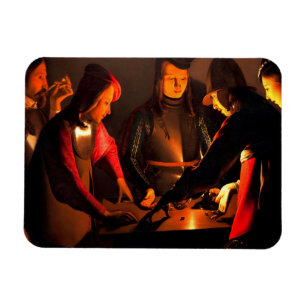 Georges de la Tour - The Dices Players Magnet
