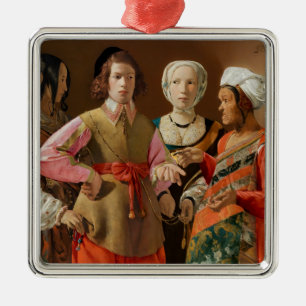 Georges de la Tour - The Fortune Teller Metal Tree Decoration