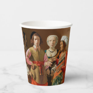 Georges de la Tour - The Fortune Teller Paper Cups