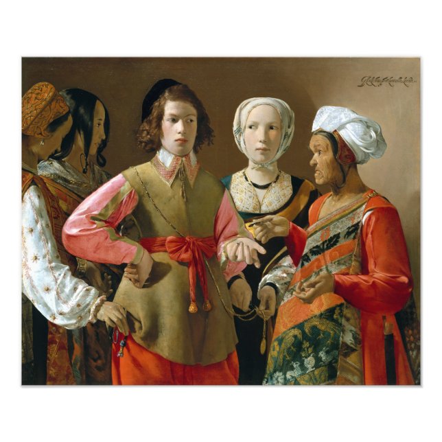 Georges de La Tour The Fortune-Teller Photo Print (Front)