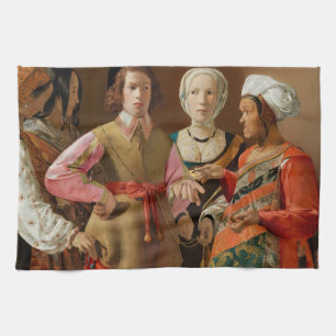 Georges de la Tour - The Fortune Teller Tea Towel