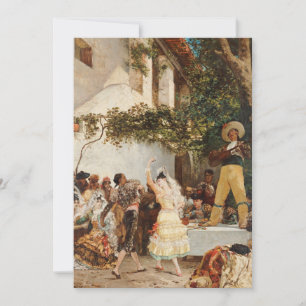 Georges Jules Victor Clairin - The Spanish Dancers Card