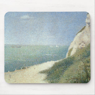 Georges Pierre Seurat Beach at Bas Butin, Honfle Mouse Mat