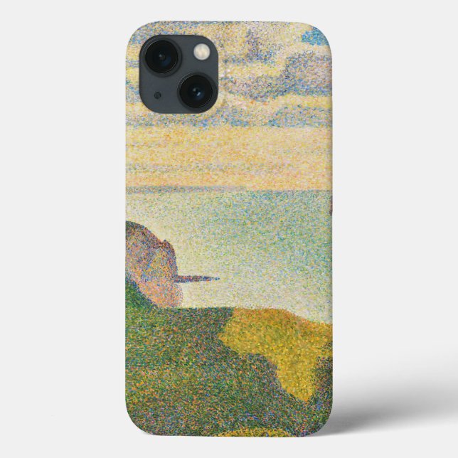 Georges Pierre Seurat | Seascape at Port-en-Bessin Case-Mate iPhone Case (Back)